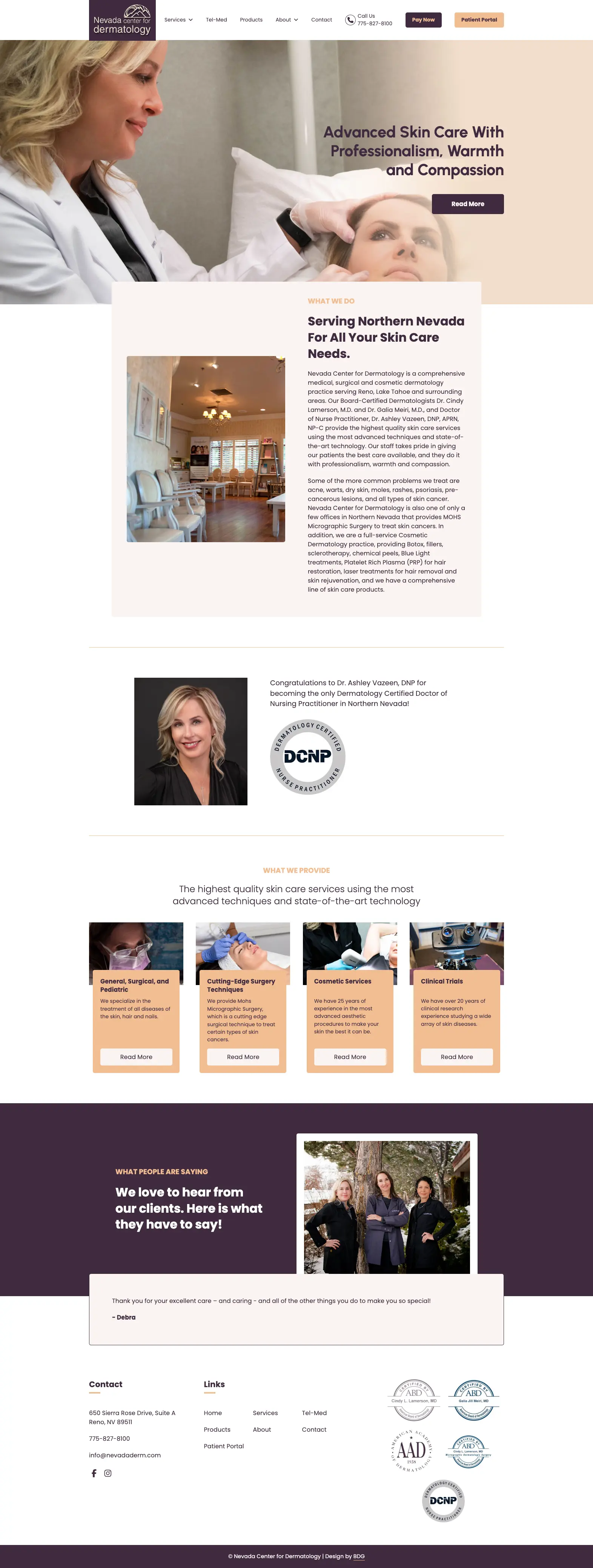 Nevada Center for Dermatology